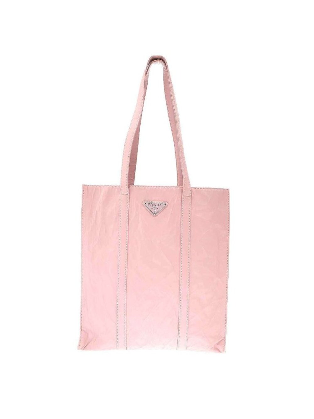 Prada Leather Tote Pink